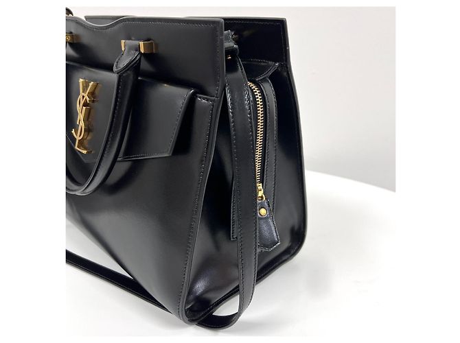 Autre Marque Borsa a Tracolla Uptown Medium Tote Nero - vista 10