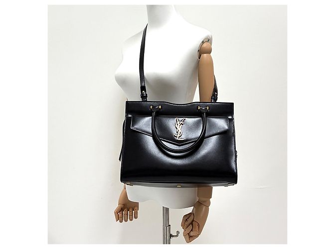 Autre Marque Borsa a Tracolla Uptown Medium Tote Nero - vista 3