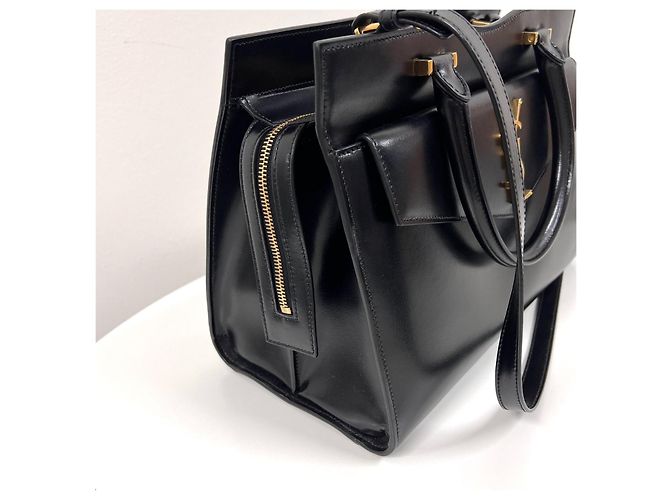 Autre Marque Borsa a Tracolla Uptown Medium Tote Nero - vista 9