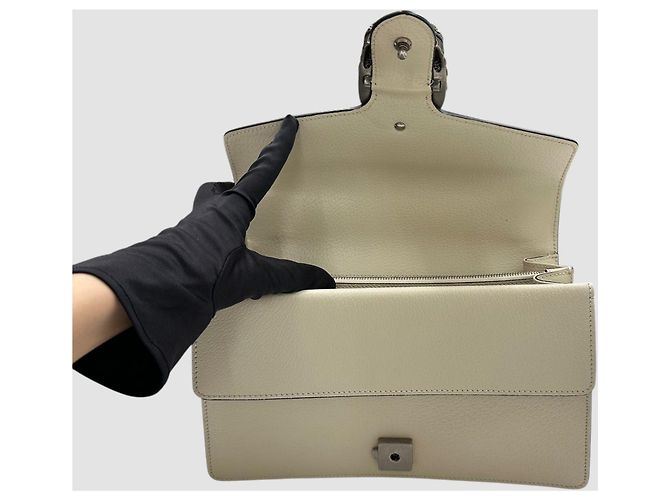 Gucci Borsa a spalla Dionysus Small Ivory - vista 6