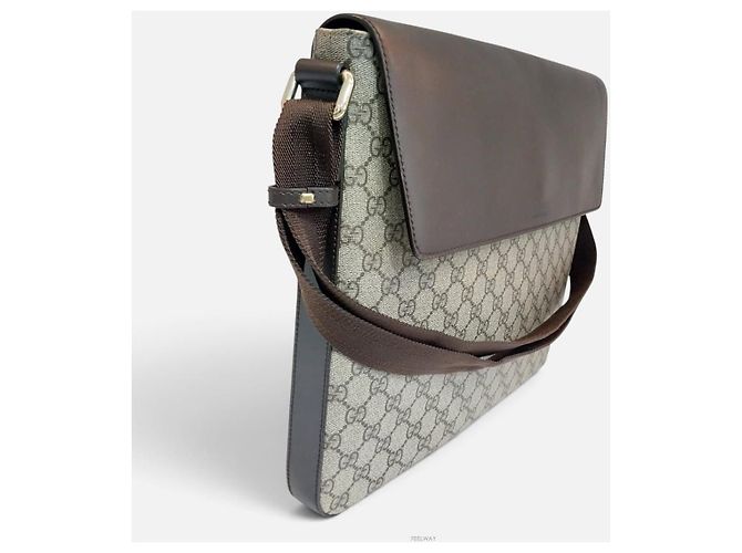 Gucci Borsa a tracolla da uomo GG Flap - vista 3