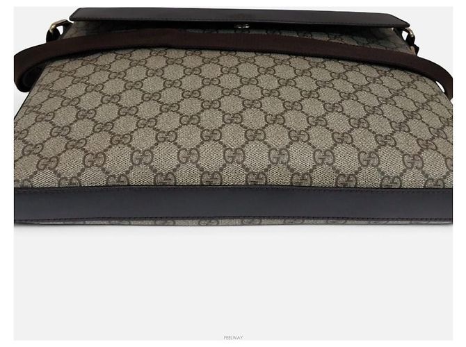 Gucci Borsa a tracolla da uomo GG Flap - vista 4