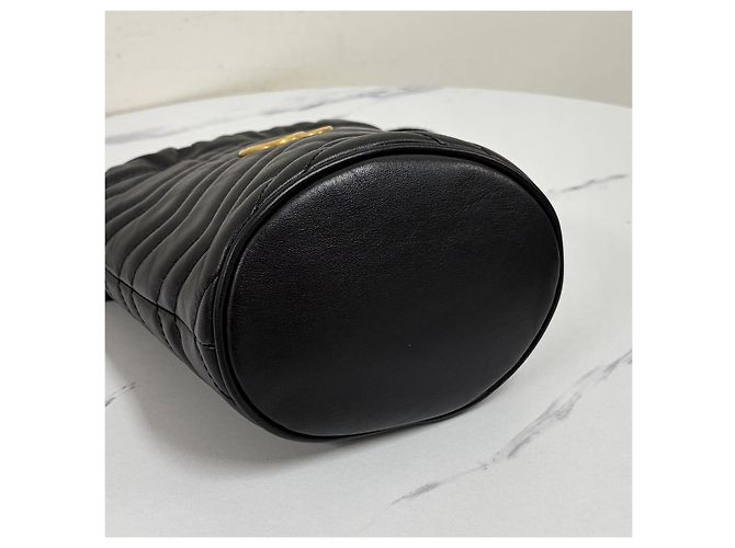 Gucci Mini Borsa Secchiello Nera - vista 11