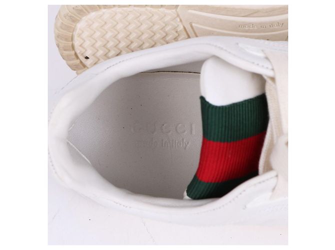 Gucci Sneakers in pelle bianca da donna - vista 10
