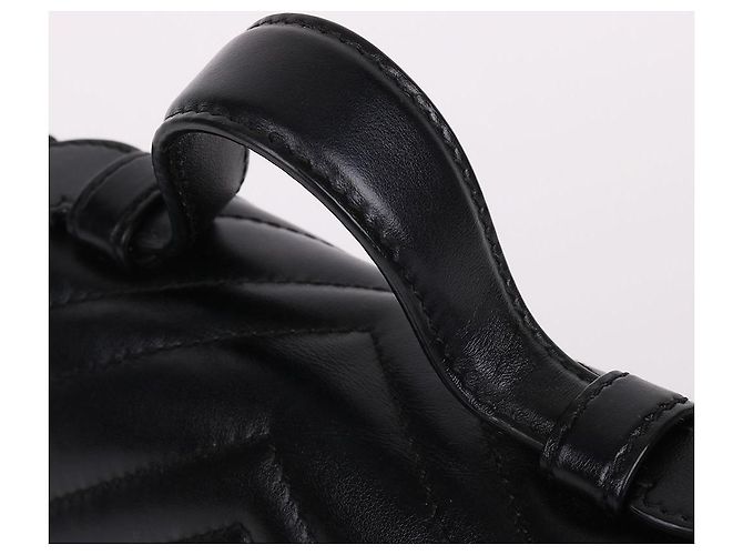 Gucci Mini Borsa Top Handle GG Marmont Matelassé - vista 6