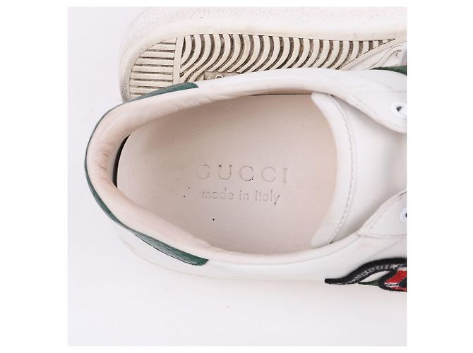 Gucci Sneakers Ace Logo Serpente - vista 10