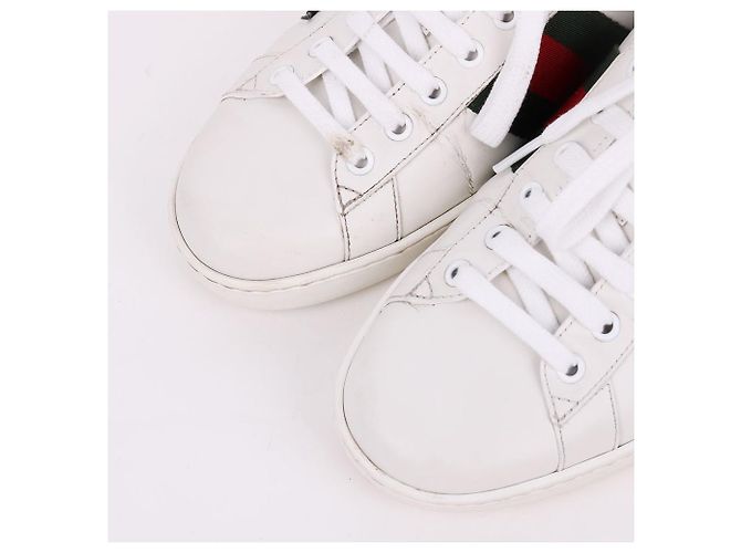 Gucci Sneakers Ace Logo Serpente - vista 3