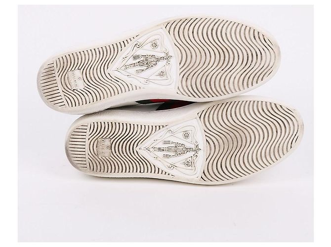 Gucci Sneakers Ace Logo Serpente - vista 9
