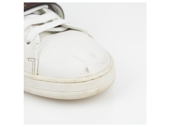 Louis Vuitton Klettverschluss-Sneaker Weiß - Ansicht 10