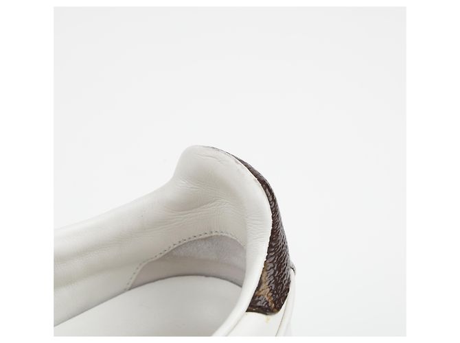 Louis Vuitton Klettverschluss-Sneaker Weiß - Ansicht 11