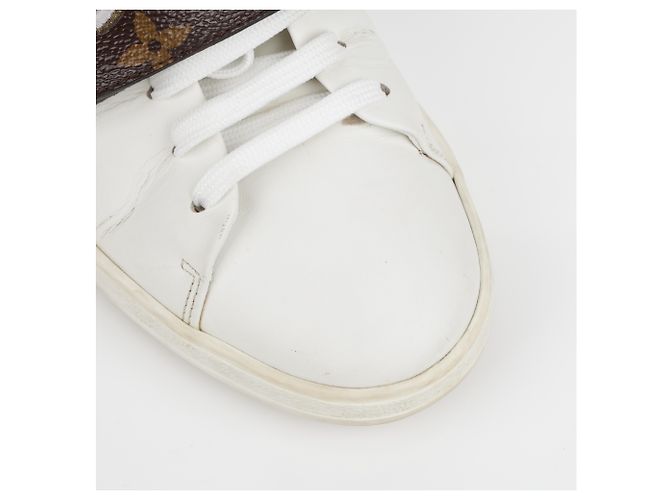 Louis Vuitton Klettverschluss-Sneaker Weiß - Ansicht 18