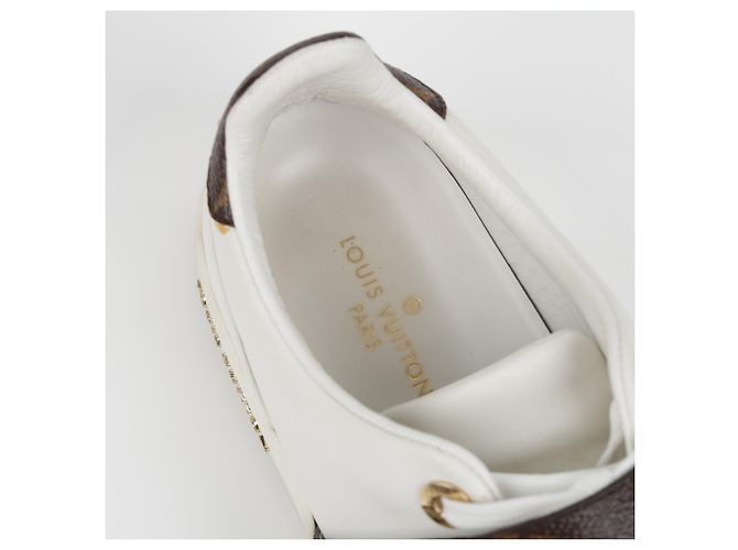 Louis Vuitton Klettverschluss-Sneaker Weiß - Ansicht 19
