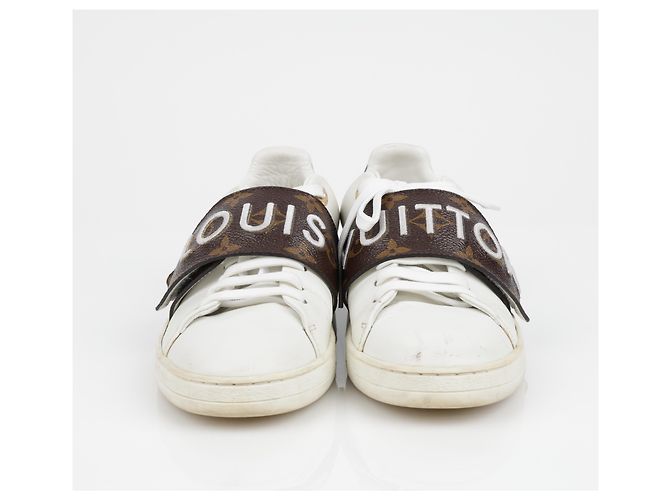 Louis Vuitton Klettverschluss-Sneaker Weiß - Ansicht 2