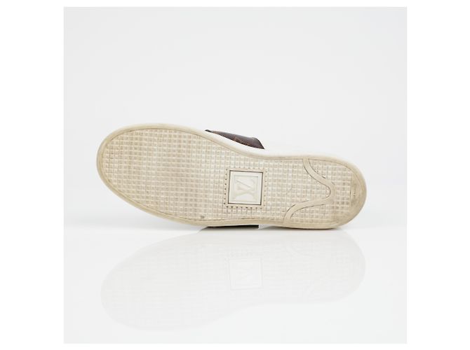 Louis Vuitton Klettverschluss-Sneaker Weiß - Ansicht 7