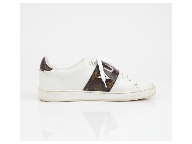 Louis Vuitton Klettverschluss-Sneaker Weiß - Ansicht 8