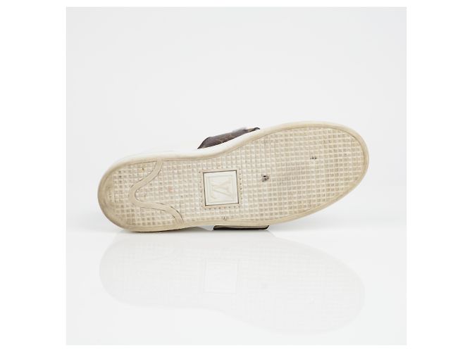 Louis Vuitton Klettverschluss-Sneaker Weiß - Ansicht 9