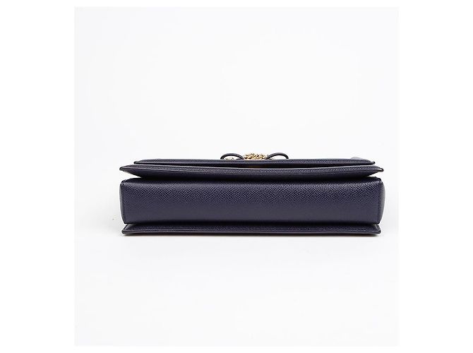 Salvatore Ferragamo Borsa a tracolla con catena Medium - vista 7