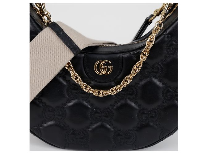 Gucci Borsa a spalla piccola Matelassé Nera - vista 2