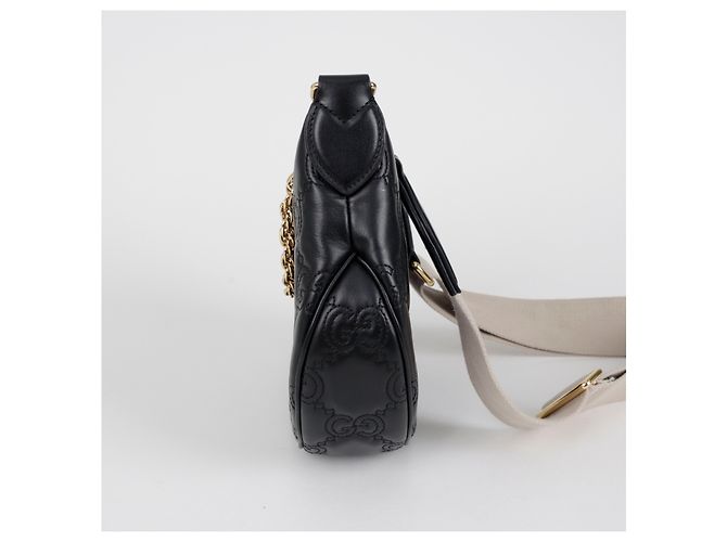 Gucci Borsa a spalla piccola Matelassé Nera - vista 3