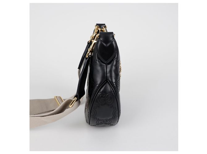 Gucci Borsa a spalla piccola Matelassé Nera - vista 5