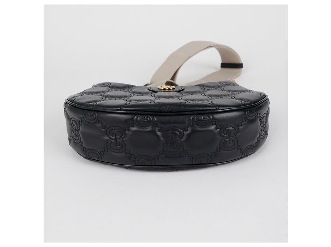Gucci Borsa a spalla piccola Matelassé Nera - vista 6