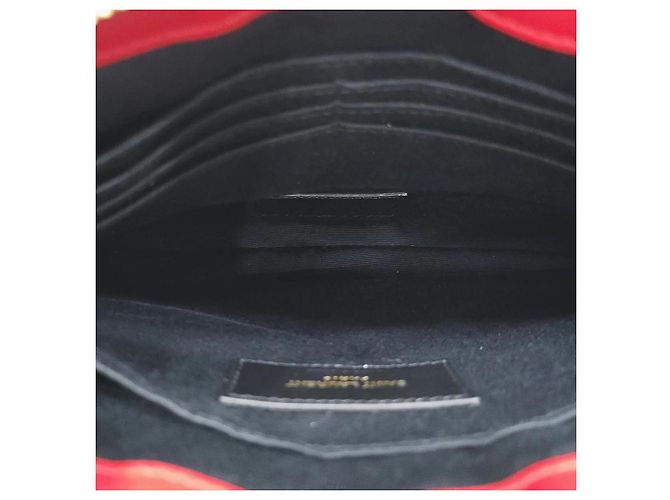 Autre Marque Clutch Cassandra Matelassé Rosso - vista 8