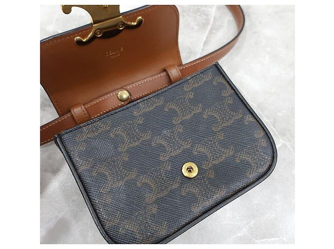 Céline Mini Claude Triumph Canvas - Ansicht 5