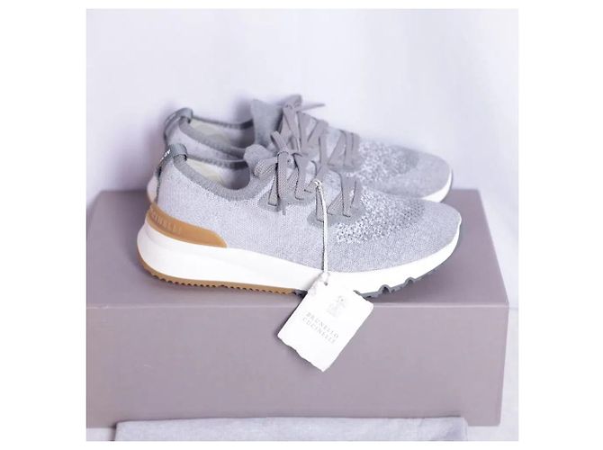 Brunello Cucinelli Strick-Sneaker - Ansicht 6