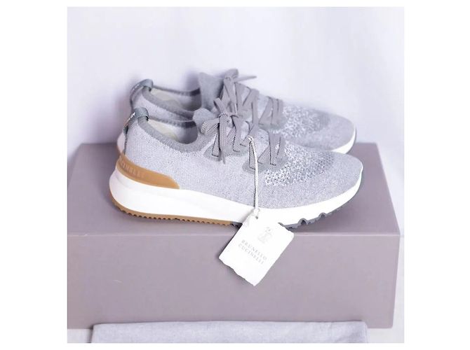 Brunello Cucinelli Strick-Sneaker - Ansicht 7