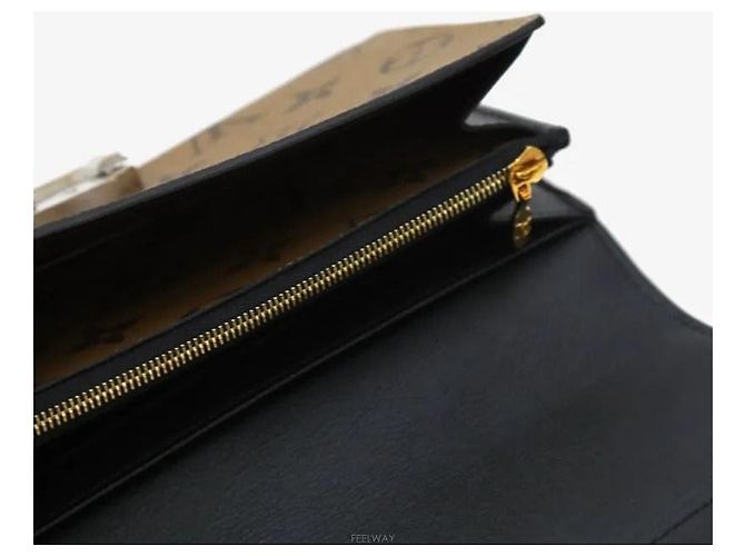 Louis Vuitton Portafoglio lungo in canvas Reverse Monogram - vista 6