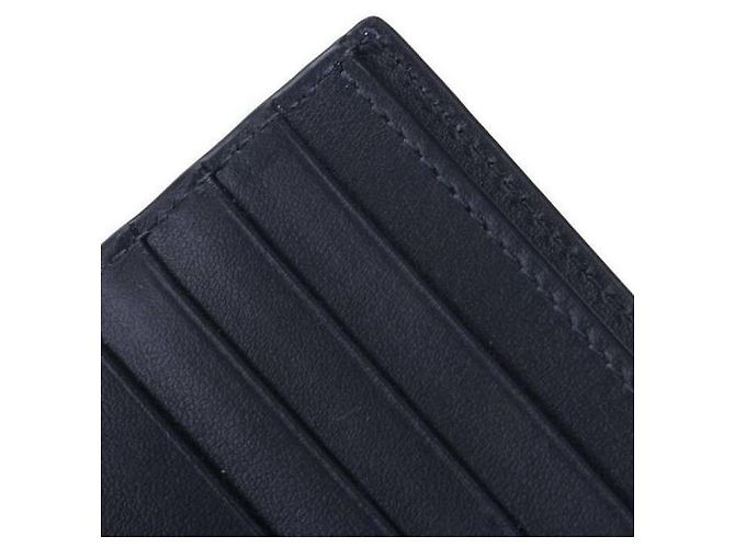 Burberry Checked Leather Half Wallet Vintage Check - view 6