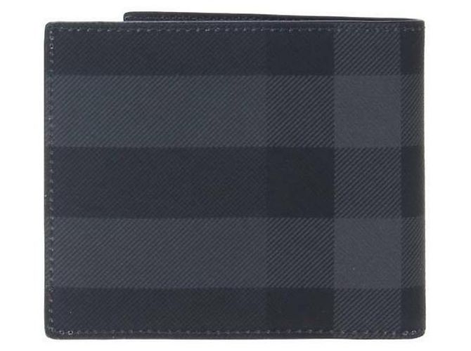 Burberry Checked Leather Half Wallet Vintage Check - view 9