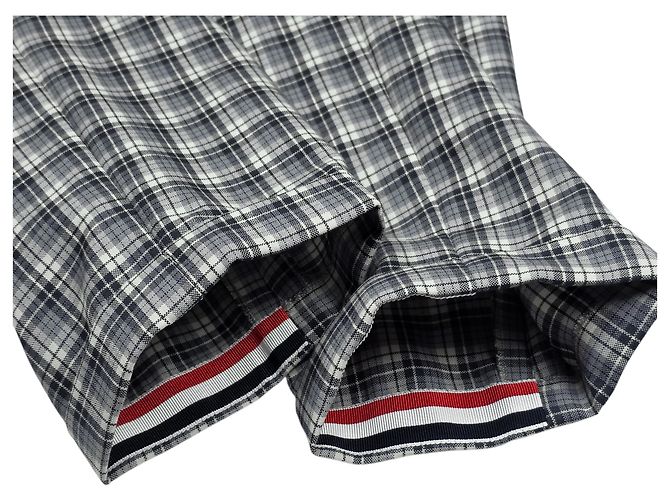 Thom Browne Women's Check Wool Pants - view 5