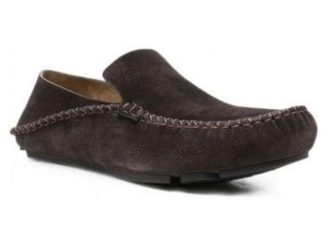 Loewe Mocassini da guida in camoscio di vitello - vista 5