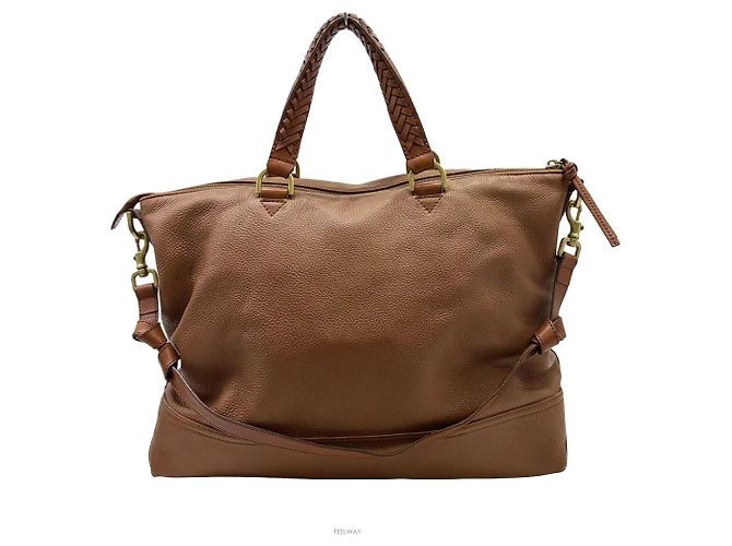 Mulberry Borsa Two-Way in pelle marrone - vista 3