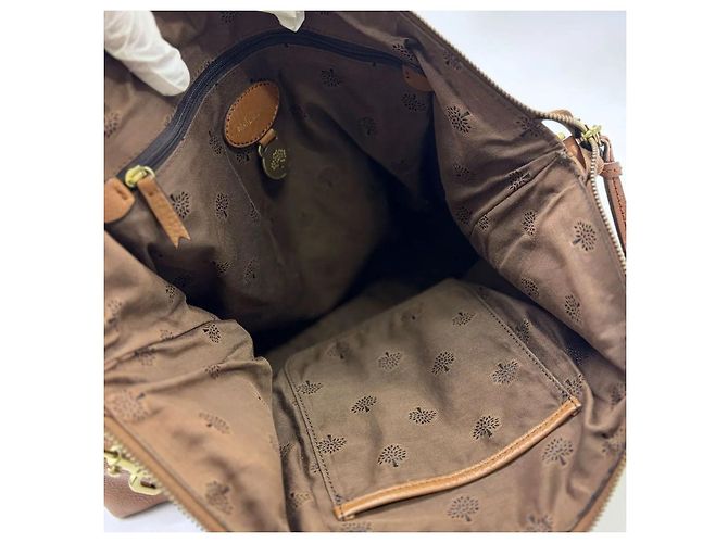 Mulberry Borsa Two-Way in pelle marrone - vista 5