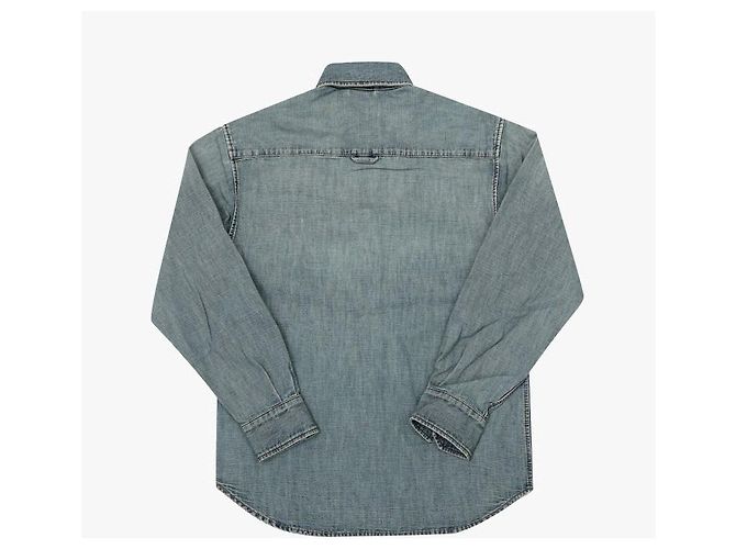 Miu Miu Camicia in denim chambray da donna - vista 5
