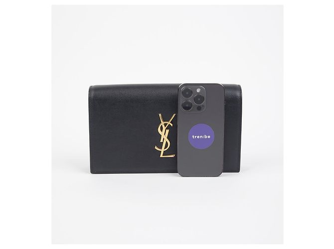 Autre Marque Clutch con patta Monogram SAINT LAURENT - vista 8