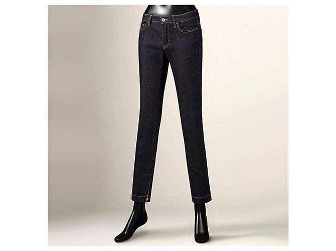 Dolce & Gabbana Pantalones de denim azul oscuro Pretty Fit - vista 10
