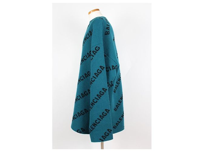 Balenciaga Oversized Multi Logo Knit - view 3