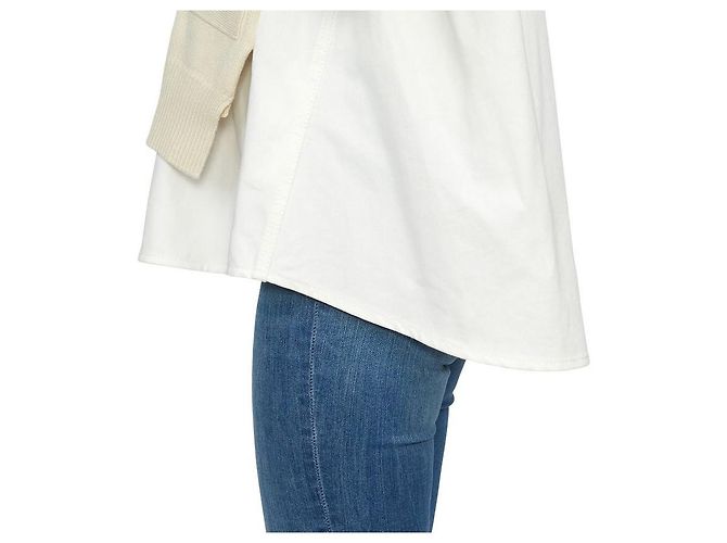Sacai Kurzarm-Denim-Cardigan für Damen - Ansicht 11