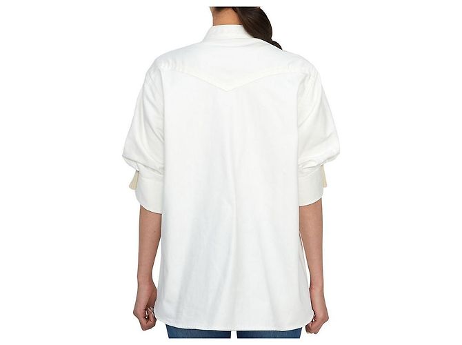 Sacai Kurzarm-Denim-Cardigan für Damen - Ansicht 6