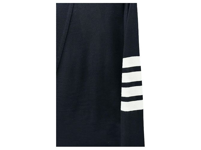 Thom Browne Wollcardigan mit diagonalen Streifen - Ansicht 8