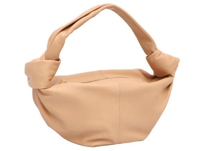 Knot Bottega Veneta Mini borsa tote da donna beige con doppio nodo - vista 10