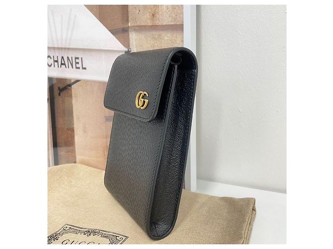 Gucci Borsa a tracolla GG in pelle di vitello - vista 4