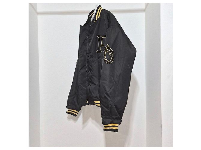 Prada Re-Nylon Varsity Logo Patch Bomber Jacket - view 2