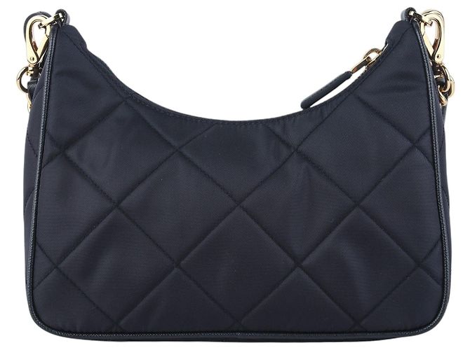 Prada Mini Bolsa Hobo Re-Edition em nylon acolchoado - vista 3