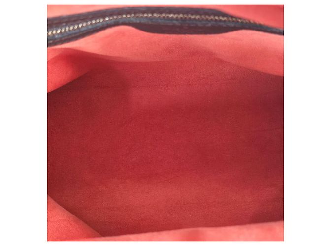 Borsa Louis Vuitton Damier Ebene Brera Marrone - vista 9