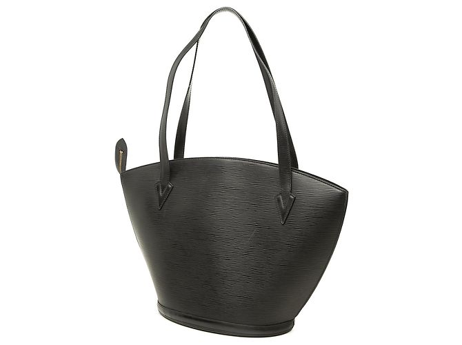 Borsa Tote Louis Vuitton Epi Saint Jacques GM con tracolla lunga Nero - vista 2