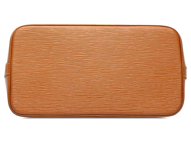 Borsa Louis Vuitton Epi Alma PM Marrone - vista 3